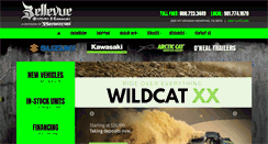 Desktop Screenshot of bellevuesuzukikawasaki.com